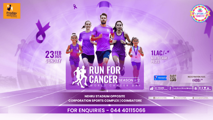 Run For Cancer Season-2,Coimbatore 2025