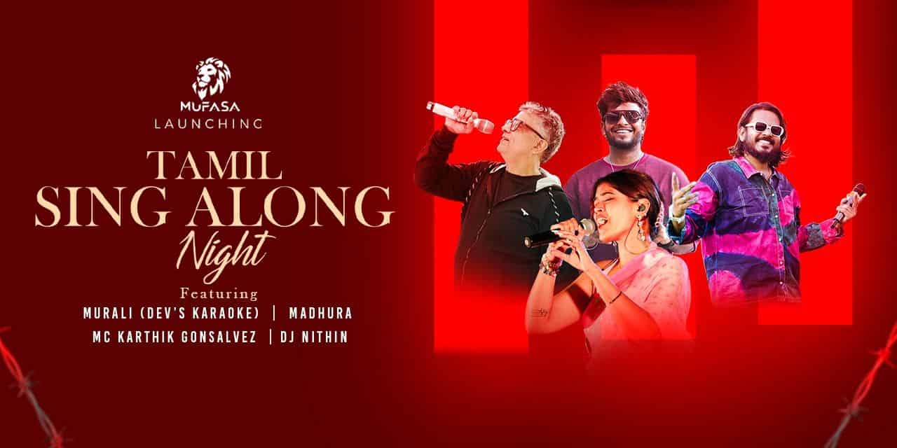 Tamil Sing-Along Night Coimbatore 2025